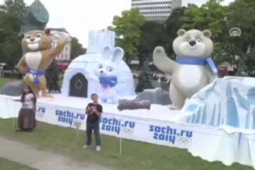 Oyunlar nedeniyle yoğun kalabalık