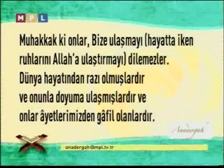 RAMAZÂN SOHBETLERİ - SEVGİ