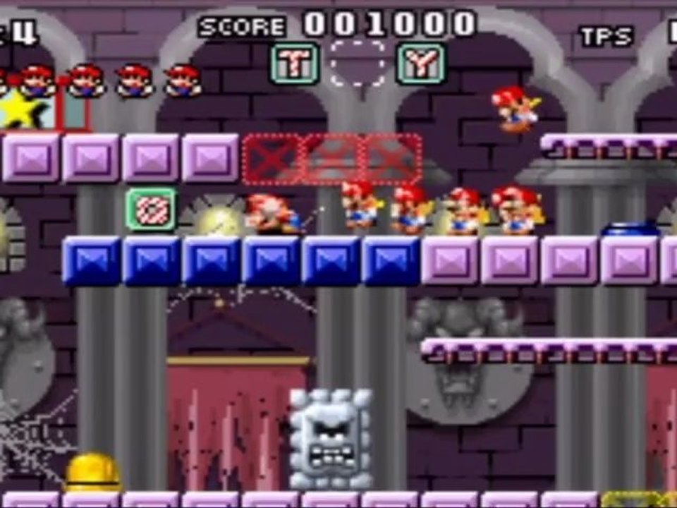 Mario vs. Donkey Kong - Monde 4 : Spooky House - Niveau Mini-Mario