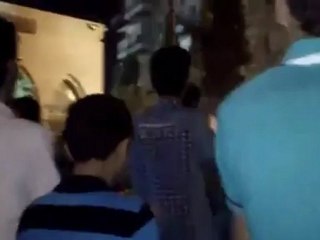Syria فري برس حلب  أقيول   مظاهرة مسائية من جامع أسامة بن زيد  ج2  28 7  2012 Aleppo
