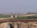 Syria فري برس ريف حماة  المحتل كرناز احترق المدينة بعد اقتحامها 28 7 2012 Hama