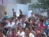 Syria فري برس  درعا طفس مظاهرة في جمعة إنتفاضة العاصمتين 27 7 2012 Daraa
