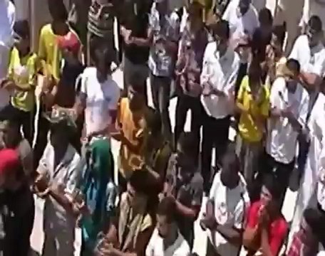 Syria فري برس حماه المحتلة مظاهرة صباحية لاحرار التوبة وجبل شحشبو السبت 28 7 2012 Hama