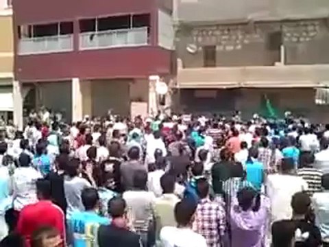 Syria فري برس حلب جمعة انتفاضة العاصمتين3 مساكن هنانو 27 7 2012 Aleppo
