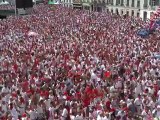 La joie des Festayres place de la Liberté, Fêtes de Bayonne 2012