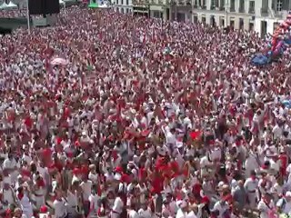 La joie des Festayres place de la Liberté, Fêtes de Bayonne 2012
