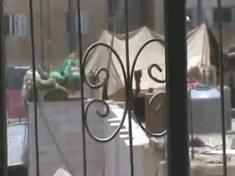 Syria فري برس درعا المحطة اشتباكات بمخفر المخيم 27 7 2012 ج7 Daraa