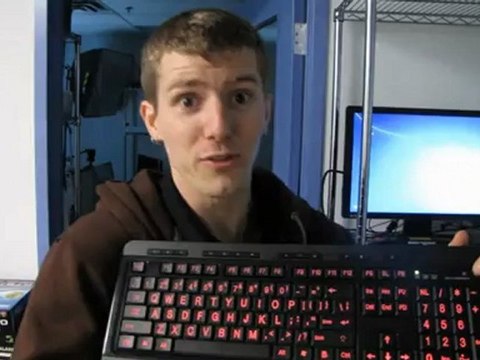 Azio KB505U LARGE Print Backlit Keyboard Unboxing & First Look Linus Tech Tips