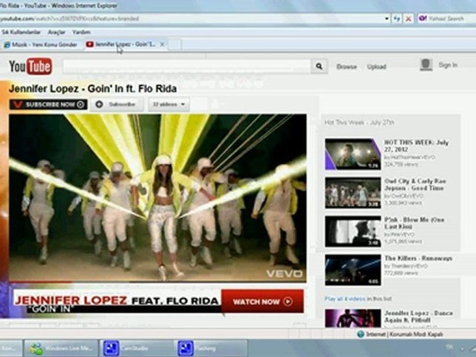 Konuya Youtube Videosu Eklemek