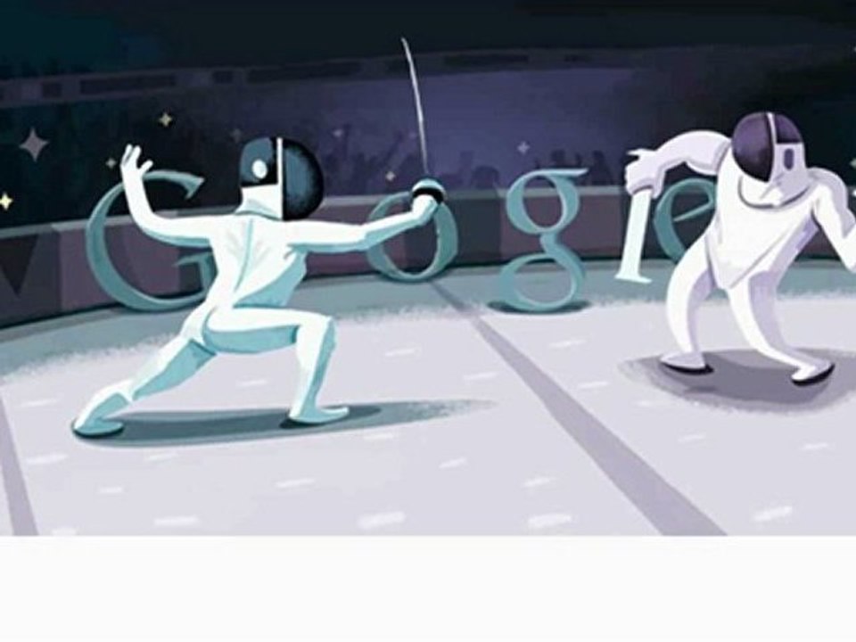 London 2012 Fencing doodle
