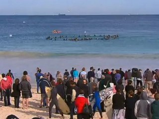 A special tribute at sea for man killed by shark