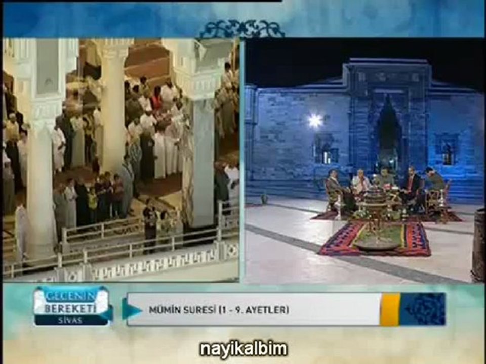 1 Mümin süresi SİVAS Gecenin bereketi 2012 STV