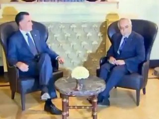 Romney meets Palestinian PM Fayyad