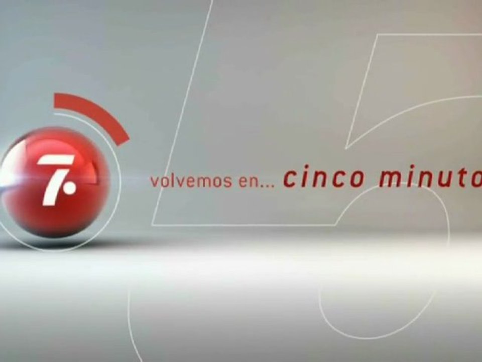 Cortinilla La Siete "Volvemos en Cinco Minutos"