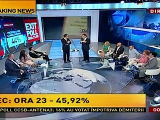 Referendum in Romania - USL(Ora 24.45 - 29.Iulie.2012)