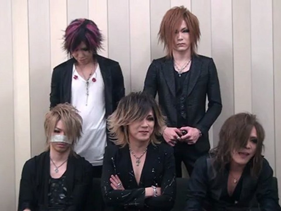the GazettE Piachannel comment