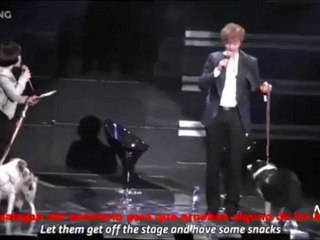 Art _ Matic  Kim Hyun Joong con su perros