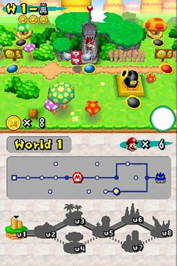 New Super Mario Bros NDS Monde 1 Complet - Vidéo Dailymotion