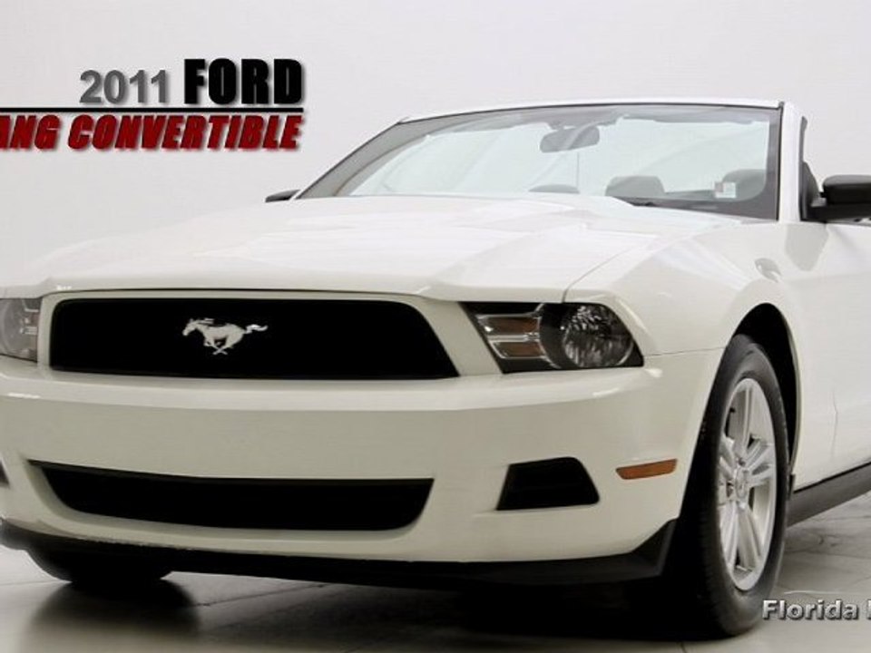Florida Fine Cars Reviews - 2011 Ford Mustang Convertible