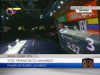 Declaraciones del padre de Rubén Limardo