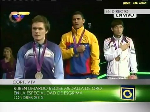 El Gloria al Bravo Pueblo sonó en la premiación de Londres 2012