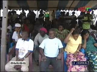 Meeting de soutien aux candidats du PCT à Ouenzé 3 et Ouenzé 4