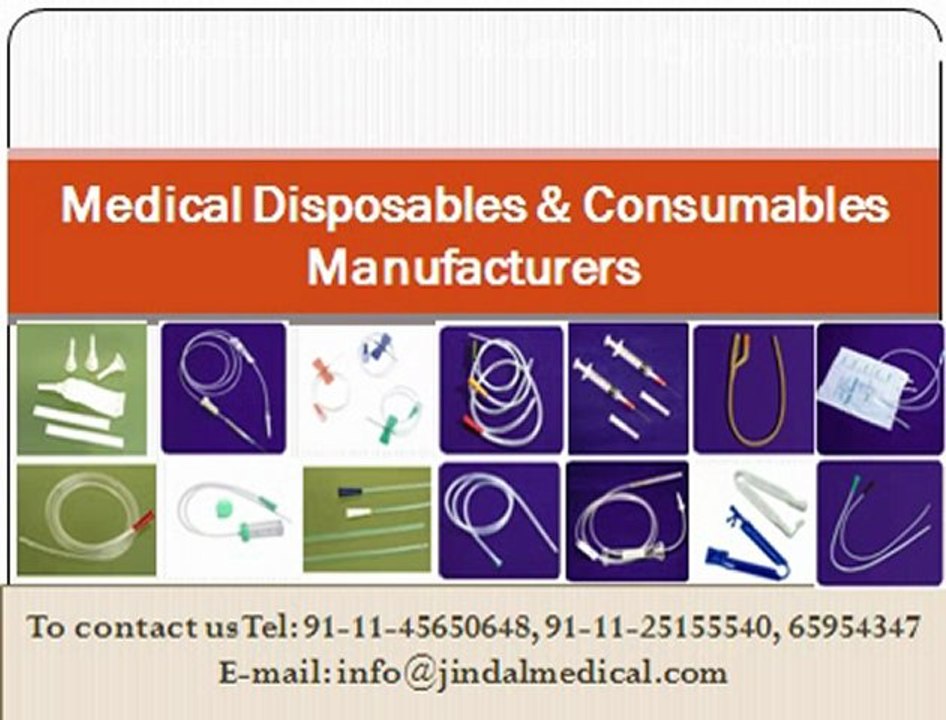 Medical Disposables and Consumables Manufacturers
