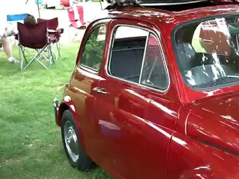 Fiat 500 Coup - This 1969 Fiat was seen at the Motor Muster event in Green Field Village, Dearborn, MI. June 2011.
