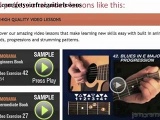 Best online guitar lessons for free - when you say nothing at all