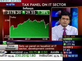 Hot Stocks  : PM sets up tax panel on IT sector and development centre