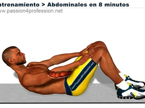 Abdominales en 8 minutos, entrenamiento para hacer abdominales perfectos