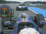 F1 2012 GP Germany Vettel Overtakes Button Onboard [HD] Engine Sounds