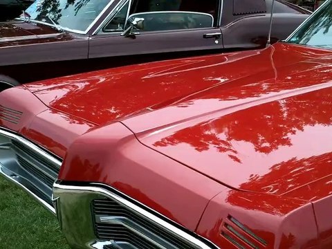 1967 Pontiac Grand Prix Convertible - Check out this classic car! Red convertable.