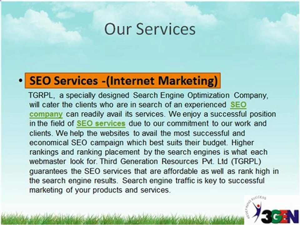 Search Engine Optimization(SEO Company India), E-commerce Development