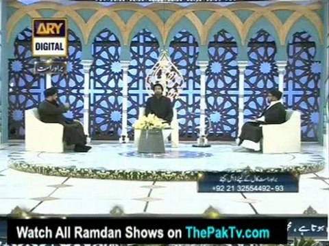 Aalim Aur Aalam With Tasleem Sabri 30th July 2012 - Part 1