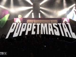 Au pont du rock 2012 - Puppetmastaz - Visual fx