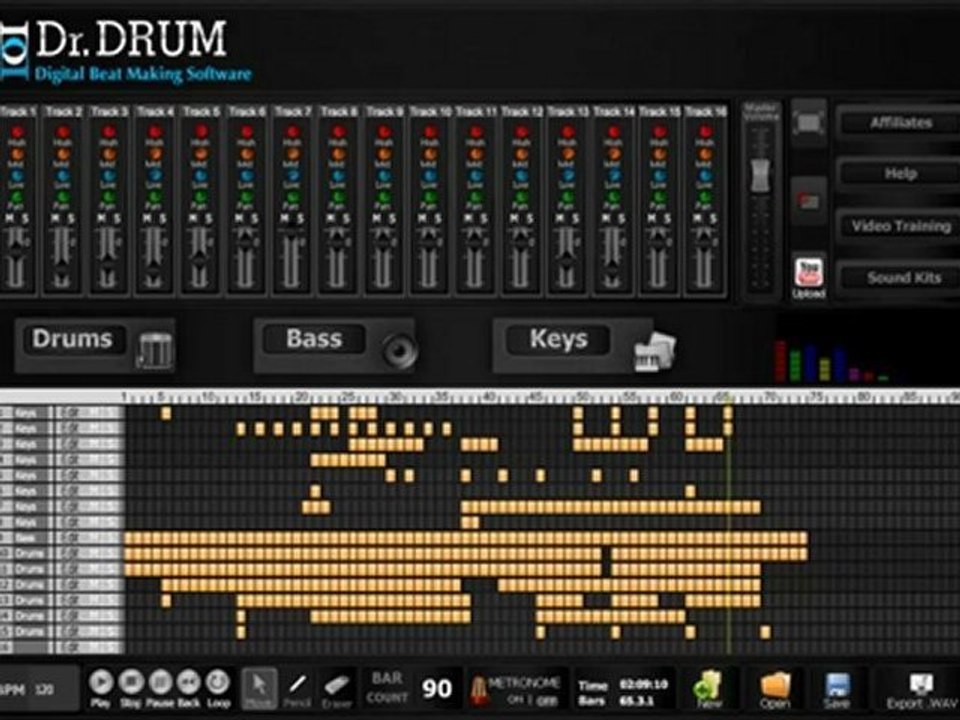Beat creator software | Dr Drum