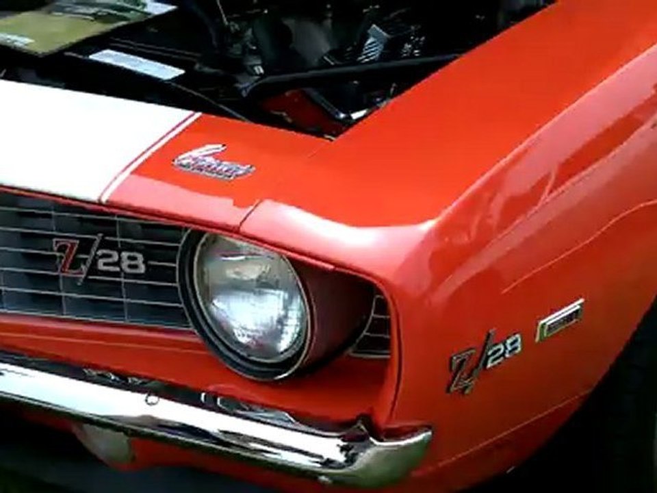 1969 Camaro - Check out the engine in this 1969 Camaro. Classic American car!