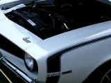 1969 Chevrolet Camaro SS 396 Coupe - White Camero with black pin stripe. Nice classic car!