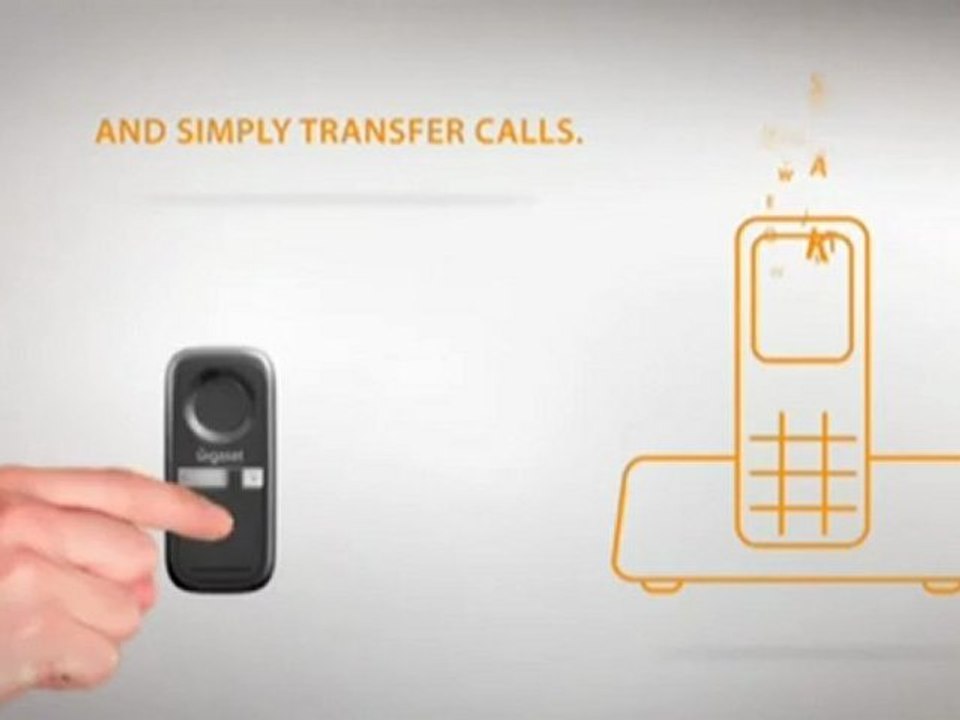 GIGASET L410: clip mains libres pour téléphones fixes