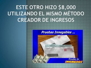 creador de ingresos
