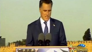 Mitt Romney Policy Speech in Jerusalem • July 2012