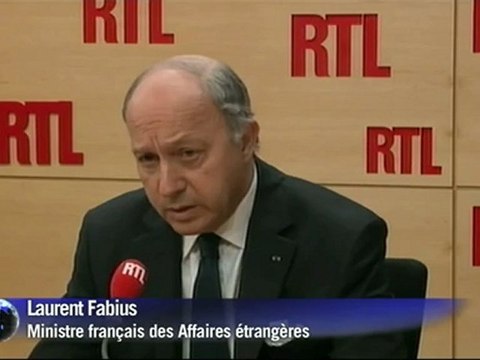 Laurent Fabius delande une réunion d'urgence du Conseil de sécurité