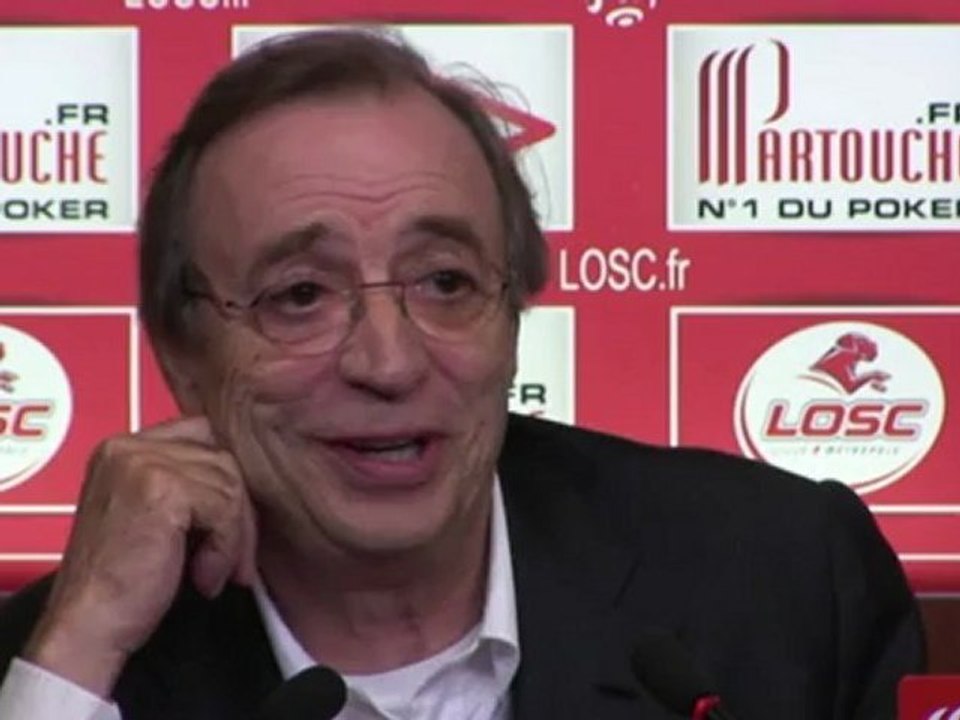 Michel Seydoux et les objectifs du LOSC dans le Grand Stade