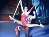 DUO PARSHYN-aerial straps-presents Art agency Valentino