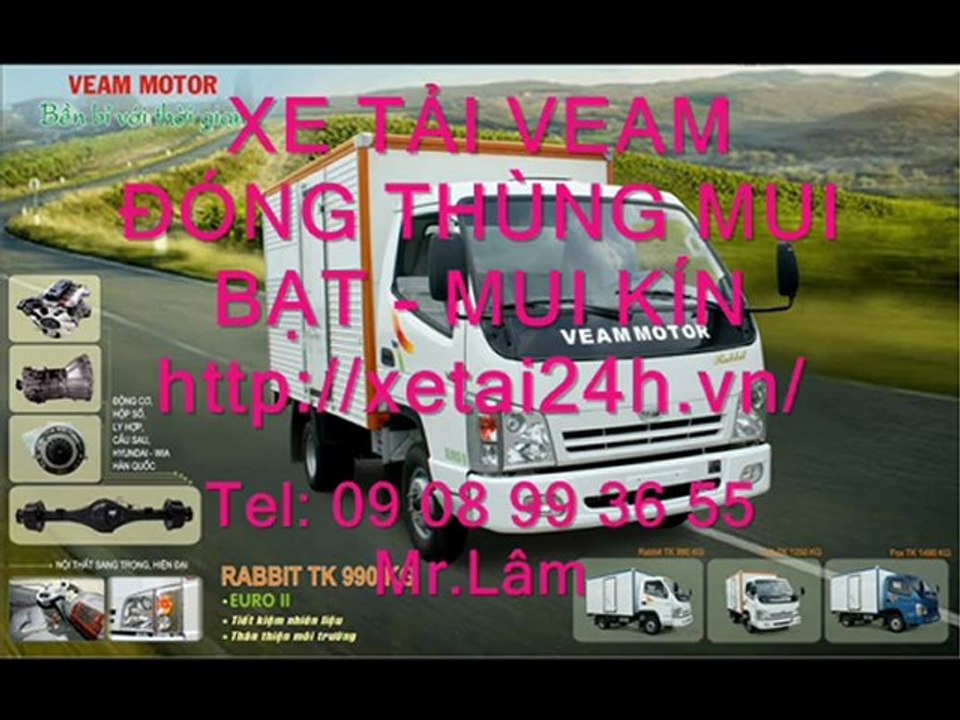 MUA XE TẢI VEAM - ĐẠI LÝ VEAM 3S TẠI TP.HCM - BÁN XE BEN VEAM !!