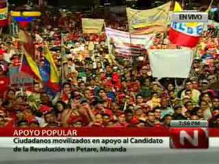 (VÍDEO) (4/4) Palabras del Candidato Hugo Chávez en Petare (28/07/2012)