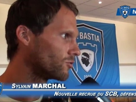 SC Bastia : Présentation de Sylvain Marchal