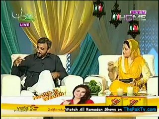 Ramzan Pakistan By PTV Home (Aftar) - 30th July 2012 - Part 1/2