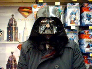 Dark vador en talons